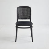 Stacking Restaurant Patio Chair (PC-130) - Black