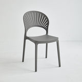 Restaurant Patio Chairs (PC-132) - Gray