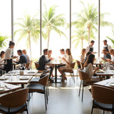 Restaurant Chair (C-65) - Black