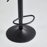 Black restaurant chair with sturdy black metal legs 