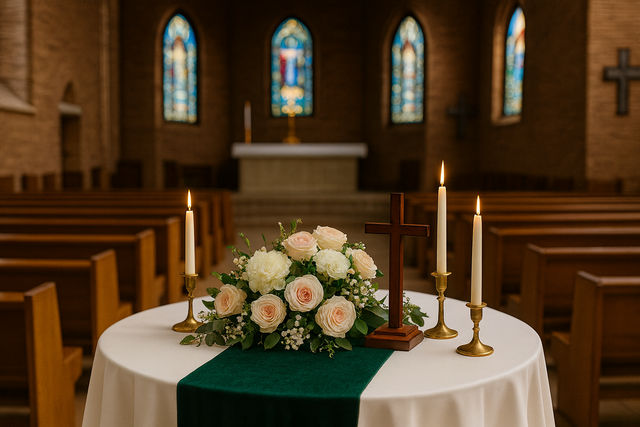 Round Folding Banquet Table (BTW-60) - Heavy Duty Russian Birchwood