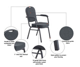 Stacking Chair - direct chairs - stackable chair with arms view