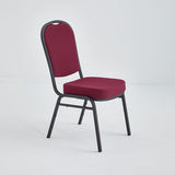 Stacking chair (CS-30) burgundy