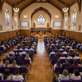 Church Chair (CC-53) - Purple Fabric
